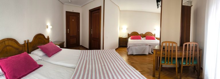Habitacion Cuadruple Hostal Hispano6